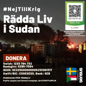 Rädda liv i Sudan bild