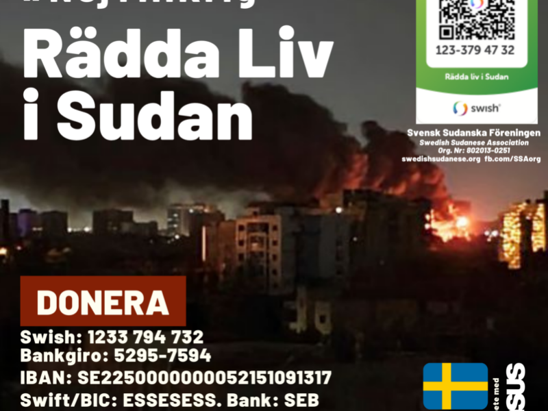 Rädda liv i Sudan bild